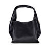 Bloominbag Marella Soft City Noir Black Leather Shoulder Bag / Deri Omuz Çantası