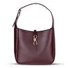 Bloominbag Ravello Cimbrone Merlot Burgundy Leather Shoulder Bag / Deri Omuz Çantası
