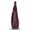 Bloominbag Ravello Cimbrone Merlot Burgundy Leather Shoulder Bag / Deri Omuz Çantası
