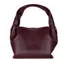 Bloominbag Marella Soft City Merlot Burgundy Leather Shoulder Bag / Deri Omuz Çantası