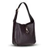 Bloominbag Ravello Cimbrone Espresso Brown Leather Shoulder Bag / Deri Omuz Çantası