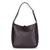 Bloominbag Ravello Cimbrone Espresso Brown Leather Shoulder Bag / Deri Omuz Çantası