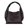 Bloominbag Marella Soft City Espresso Brown Leather Shoulder Bag / Deri Omuz Çantası