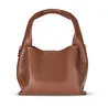 Bloominbag Marella Soft City Camel Tan Leather Shoulder Bag / Deri Omuz Çantası