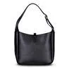 Bloominbag Ravello Cimbrone Noir Black Leather Shoulder Bag / Deri Omuz Çantası