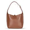 Bloominbag Ravello Cimbrone Camel Tan Leather Shoulder Bag / Deri Omuz Çantası