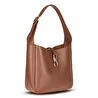 Bloominbag Ravello Cimbrone Camel Tan Leather Shoulder Bag / Deri Omuz Çantası