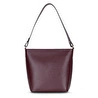 Bloominbag Milano Zip Tote – Oxblood Burgundy Hakiki Deri Askılı Kadın Omuz Çantası