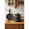 Bernardo Vormi 7 Parça Tencere Seti Siyah