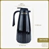 Bernardo Velana Cam Termos Siyah 1.5 Litre