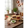 Bernardo Lunaya 3'lü Bambu Standlı Kahvaltılık Orta