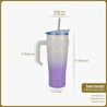 Bernardo Alto Pipetli Termos Bardak Pembe 1000ml
