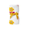 Itsy Bitsy Kids Big Flower Lemon, Müslin Bebek Örtüsü , 70x70 Cm