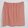 Itsy Bitsy Kids Bird Of Life Orange Check , Müslin Bebek Örtüsü , 70x70 Cm