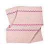 Itsy Bitsy Kids Big Flower Pink Zigzag , Müslin Bebek Örtüsü , 70x70 Cm