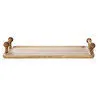 Mudo Home Wooden Dekorati̇f Tepsi̇ 40x25 Cm