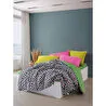 Cozy Home Popping Colors Çift Kişilik Lastikli Çarşaflı Nevresim Takımı Dazzle Yeşil