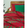 Cozy Home Festive Çift Kişilik Lastikli Çarşaflı Nevresim Takımı Holly Yeşil
