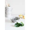 Beige & Stone Seramik Siyah Benekli Salata Bowl Kahvaltılık Çorba Büyük Sunum Kase 350 Ml
