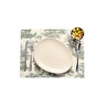 Beige & Stone Yeşil Pastoral Desenli Dikdörtgen Amerikan Servis 2'li