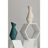 Beige & Stone Teza Iskandinav Vazo Dekoratif Obje