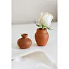 Beige & Stone Mini Çömlek Vazo 2'li Set
