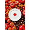 Rakle Pomodoro Stoneware 4'lü Pasta Tabağı Seti 21 Cm