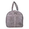Bloominbag Bloomvoyage Ash Gray Hakiki Deri Duffle Çanta - Kadın Seyahat & Hafta Sonu Çantası