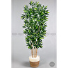 Biçiçek Yapay Bambu Ağacı 6 Dallı 150 Cm Yoğun Yapraklı Hasır2