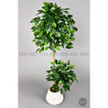 Biçiçek Yapay Benjamin Ağacı Bambu Gövdeli 125cm