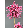 Biçiçek Yapay Ağaç Doğal Bambu Gövdeli Japon Ağacı Pembe Bahar Dalı Ağacı 125cm