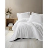 Cotton Box Silky Saten King Size Nevresim Takımı Beyaz