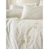 Cotton Box 3d Nakışlı Saten Çift Kişilik Nevresim Takımı Aira Ekru