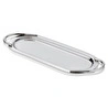 Cornella Basic Elips Sunum Tepsisi Silver Büyük En:16 Cm X Boy:44 Cm