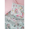 Cotton Box Junior Tek Kişilik Lastikli Çarşaflı Nevresim Takımı Twinka Pembe