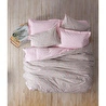 Cotton Box Petite Çift Kişilik Lastikli Çarşaflı Nevresim Takımı Sihu Pembe