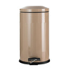 Mudo Home 16lt Pedalli Vintage Çöp Kovasi Bej