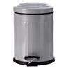 Mudo Home 5lt Pedalli Vintage Çöp Kovasi Gri̇