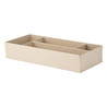 Mudo Home Roma Bölmeli̇ Düzenleyi̇ci̇ Mat Bej 27x11x5,5