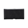 Bloominbag Arc Clip Onyx Black Leather 6.9