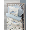 Cotton Box Bebek Nevresim Takımı Dinoro Mavi