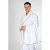 Cotton Box Classic Bornoz Seti Güher Beyaz Erkek L/xl