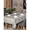 Cotton Box Jakarlı Dertsiz Masa Örtüsü Lavinia Gri 155x220