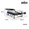 Braun Multıgrıll 9 Pro, Cg9043 Contact Izgara Ve Tost Makinesi