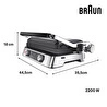 Braun Multigrill 9 Pro Cg9140 Izgaratos