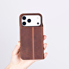 Bloominbag Bloomcase Magic Wallet Saddle Brown Apple Iphone 17 Pro (6.3