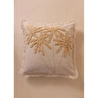 The Mia Bohem Palmiye Desenli Kırlent Bej 45 X 45 Cm