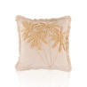The Mia Bohem Palmiye Desenli Kırlent Bej 45 X 45 Cm