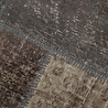 Mudo Home Li̇ma Gri̇ Patchwork Ki̇li̇m 80x150