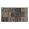 Mudo Home Li̇ma Gri̇ Patchwork Ki̇li̇m 80x150